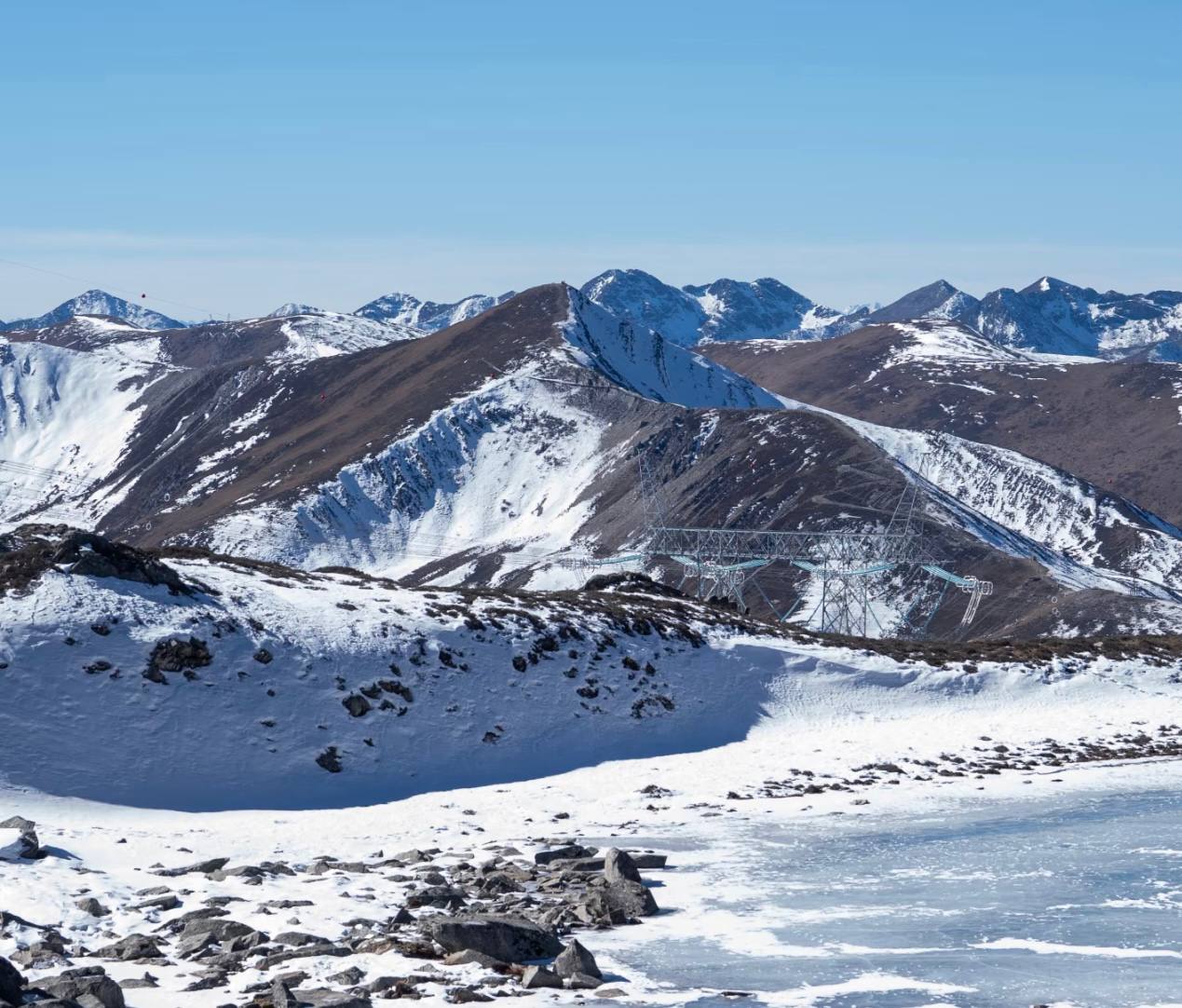 雪山地理风光